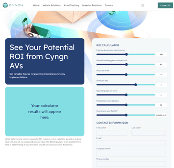 Calculate your autonomous vehicle ROI